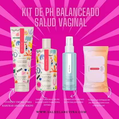 KIT DE ZONA PH BALANCEADO (SALUD VAGINAL)