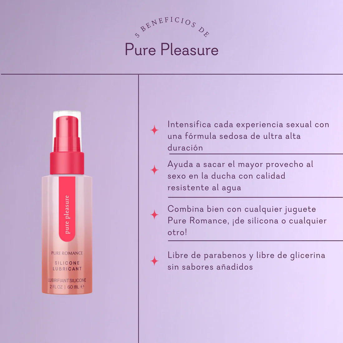 Pure Pleasure Lubricante a base de silicona